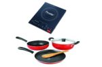 Monthly EMI Price for Prestige Pic 6.0 V2 Induction And 3 Pcs Cookware Set Rs.234