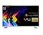 Monthly EMI Price for Vu 109cm (43 inch) Ultra HD (4K) LED Smart TV Rs.1,128