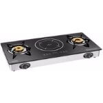 Monthly EMI Price for Padmini Double Burner Glass Top Gas Stove Rs.299